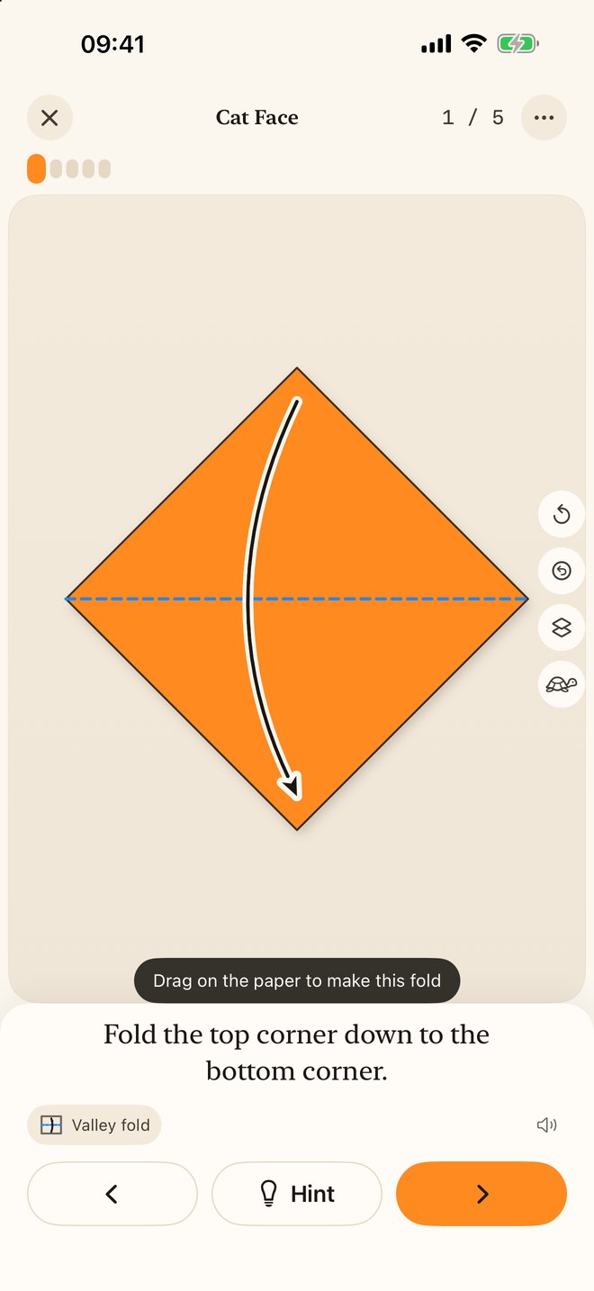 A model’s detail page with paper size, skills needed and skills taught